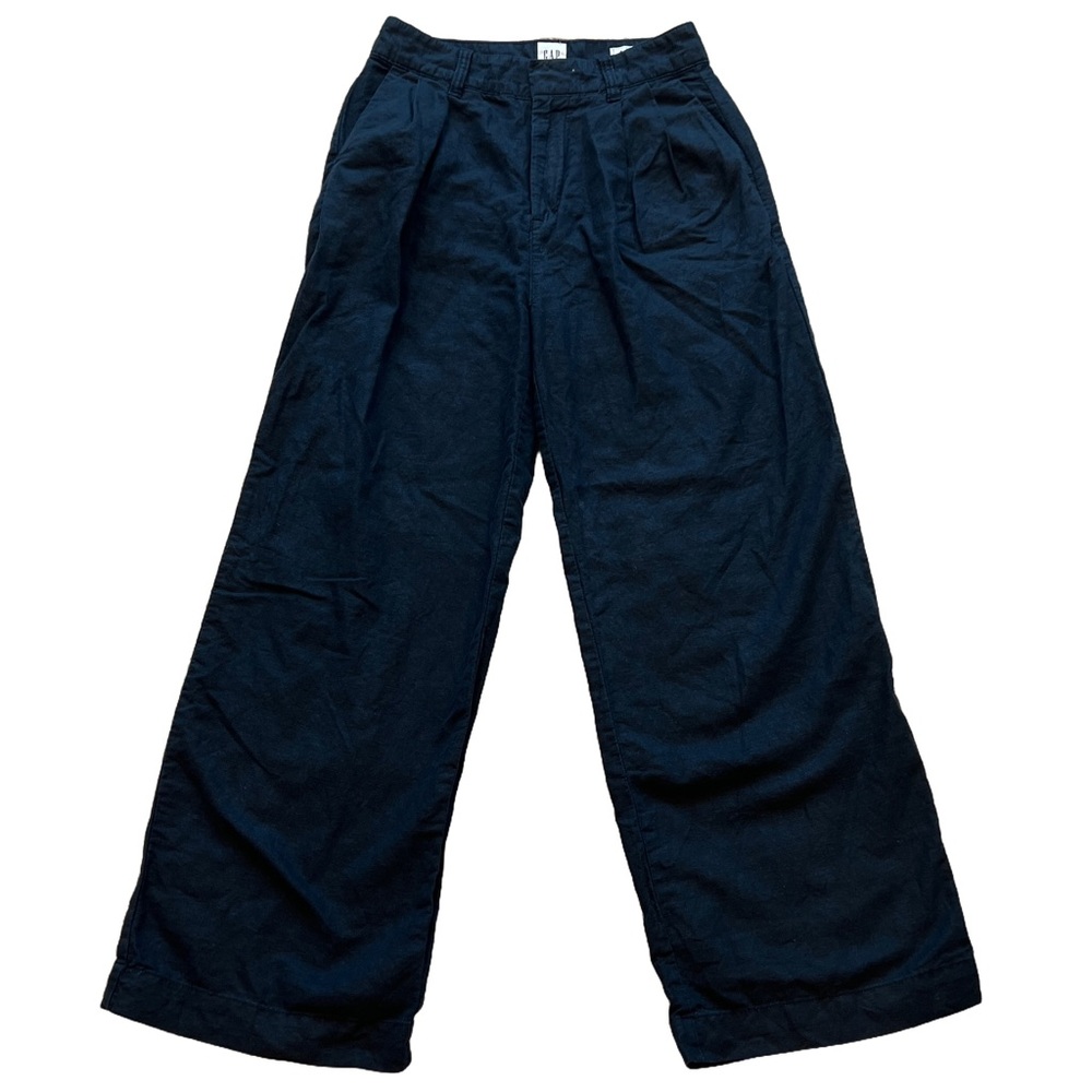 GAP Black Trousers Classic Straight-Leg